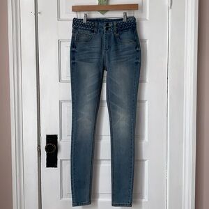dELiA*S high rise skinny jeans